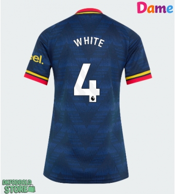 Arsenal Ben White #4 Replika Udebanetrøje Dame 2026-27 Kortærmet